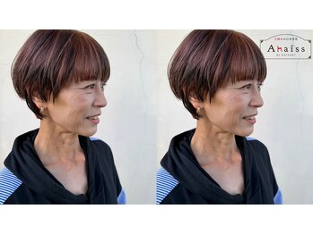 2席のみの美容室 アナイス(Anaiss)の写真/白髪を隠すのではなく、活かすという選択◎ハイトーンで叶える、透明感のある軽やかな印象に。