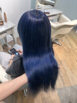 ミラシィ 稲毛(Mirashy)&nbsp;色落ちまで可愛いブルーカラーでハイトーン