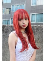 アンブル リュクス 池袋(amble luxe)&nbsp;チェリーレッドストレートレイヤー