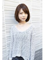 アース 国立店(HAIR&MAKE EARTH) 大人かわいい☆キラりんボブ【EARTH国立店】