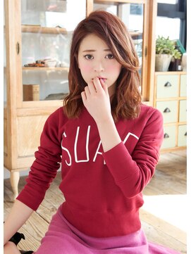 アズーア ヘアーアンドスパ(azure hair&spa) ほつれウェーブスタイル　【横浜駅】