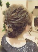 【Ａ　Ｌｉｆｅ】ルーズな波巻きアレンジ☆