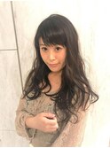 ツヤ感たっぷりロングスタイル☆