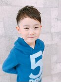 キッズ男の子ショートカット
