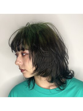 ヴィー ヘアー ファッション バー(VII hair.fashion.bar) ビリーアイリッシュカラー