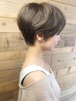 リブ(Lib)&nbsp;【Lib】大人キレイな襟足スッキリ×ショートボブ