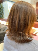 マーリャヘアー(mallia hair) くびれ外ハネミディアム