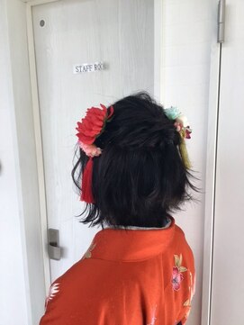 ヘアーメイク S&I ハーフアップ