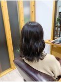 ミディアムコテ巻き