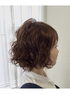 トップヘアー 本店(TOP HAIR) リッチウェーブボブ/30代40代50代/倉敷