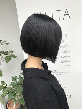 ジリッタ(JILI.TA) 【JILI.TA京都】20代30代40代褒められヘア 前下がりボブ♪