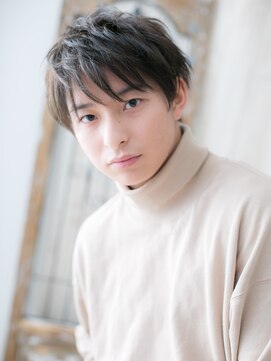 モッズヘアメン 名護大東店(mod's hair men) 好感度大シースルーバングのさわやかマニッュシュｆ名護大東