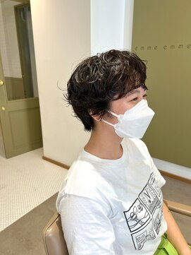 エミィ(emme) 【emme×田畑】エアリーショート