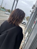 ヘアメイク アース 秋田仁井田店(HAIR & MAKE EARTH) ハイライト　外国人風パーマ