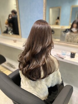 アソビセカンド 原宿(ASOBI 2nd) くすみグレージュ 20代/30代/ブリーチなし