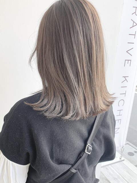 lano by hair to stylist 鈴木郁也　切りっぱなしミディアム