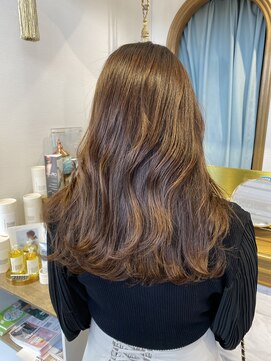 ロンドアベニール 北千住(Lond avenir) 【韓国ヘア】レイヤーカット　ブリーチなし　前髪　西田大樹