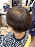ヘナ+大人ショート