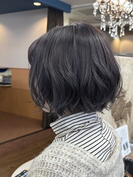 ベビードールプラス(Baby doll Plus) ウェーブショートボブ