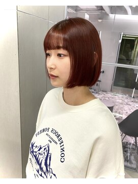 ジェム リット(GEM lit) ブリーチなしレッド◎