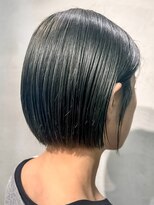 オジョマノ(OjOmano)&nbsp;ケアブリーチダブルカラーインナーカラーハイライト20代30代前髪