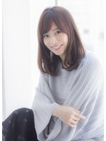 ラフ フロム ガーデン(Laf from GARDEN)&nbsp;【寺尾拓巳】大人かわいいグレージュ透明感ひし形ミディアム