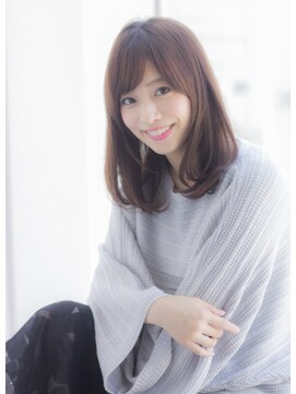 ラフ フロム ガーデン(Laf from GARDEN) 【寺尾拓巳】大人かわいいグレージュ透明感ひし形ミディアム