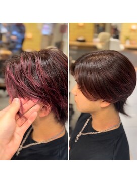 アッシュ 桜木町店(Ash) 横浜”曲がる縮毛矯正ニュアンスメンズ縮毛矯正