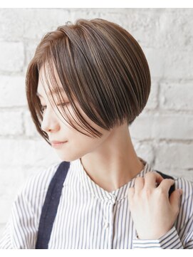 カライング(ing) ショートカット×ひし形ショートボブ×前髪あり20代30代40代 s03