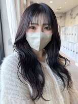 ニュイ(NUIT)&nbsp;ダブルカラーミルクティーベージュカラーブルーブラックブリーチ