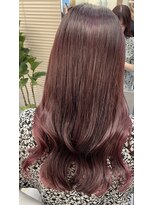 ユニック コウベ(unique KOBE)&nbsp;髪質改善カラー×ピンクバイオレット