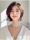 大人　軽めショート