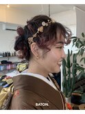 成人式hair set