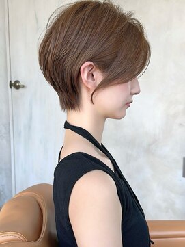 アフロート ルヴア(AFLOAT RUVUA) みねスタイル♪ 前下がり ひし形 ショートボブ 30代 40代 50代