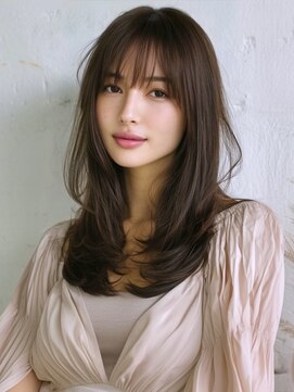 アルトリスト(Altruist Aging×HAIR&SPA) ★ダークアッシュ大人ガーリーボブ着物ミディアムレイヤーカット