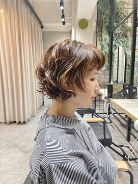 ゼスト 三鷹店(ZEST) ウェーブミディアム似合わせカット韓国レイヤー/三鷹/吉祥寺/み