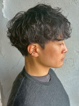 ニアウ 伊勢崎連取店(Niau) シャドウパーマ波巻きスパイラルパーマルーズパーマ