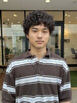 ヘアガーデン オフ(hair garden off)&nbsp;ハードスパイラル/メンズショートパーマ/アフロヘア