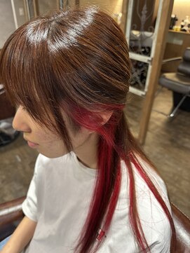 レリーヘアーデザイン(lelie hair design) -lelie-Yuma☆インナーカラー