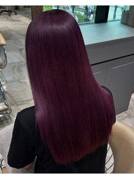 ロンド ジュルード 名古屋(Lond jeloud) ひと味違うパープルカラー(ディープパープル)