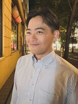 メリケンビューティーパーラー コウベ(MERICAN BEAUTY PARLOR KOBE)&nbsp;メンズカット アップバングアップバングセンターパートショート