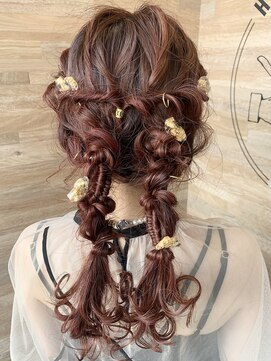 ヴィー ヘアー ファッション バー(VII hair.fashion.bar) ヘアアレンジ