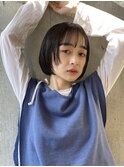  【LadA 城本英恵】 カジュアルストレートボブ
