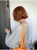 French bob / ダブルカラーオレンジ