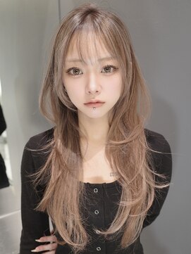 レディアル 渋谷(REDEAL) ハッシュカット/ハイトーン/デザイン/レイヤー【レイヤー/渋谷】