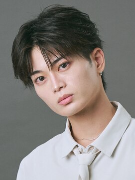 エルマーク 松山(L-MARK) センターパート/フェザーパーマ/スパイラルパーマ/men's