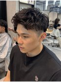 ・ニュアンスパーマスペインカールシャドウパーマメンズパーマ