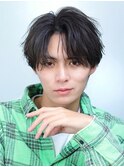 ナチュラル毛流れコンマバング