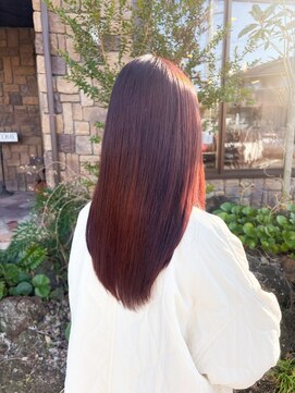 美容室 ルチア ハワイ(Luccica HAWAII) チェリーレッドカラー