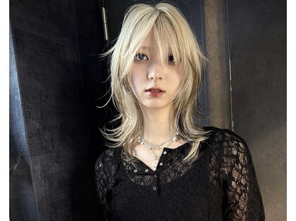 ブリーチ .elice心斎橋　ケアブリーチ/ブリーチカラー/ブリーチデザインの写真